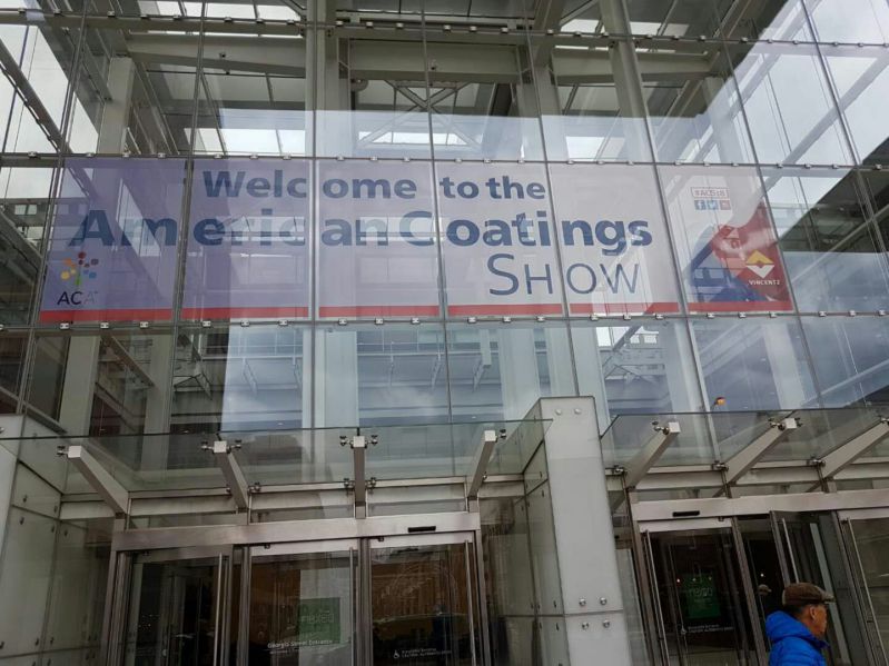 UCM GROUP- PCC CHINA PCC ATTENDED AT AMERICAN COATINGS SHOW & CONFERENCE APRIL 2018