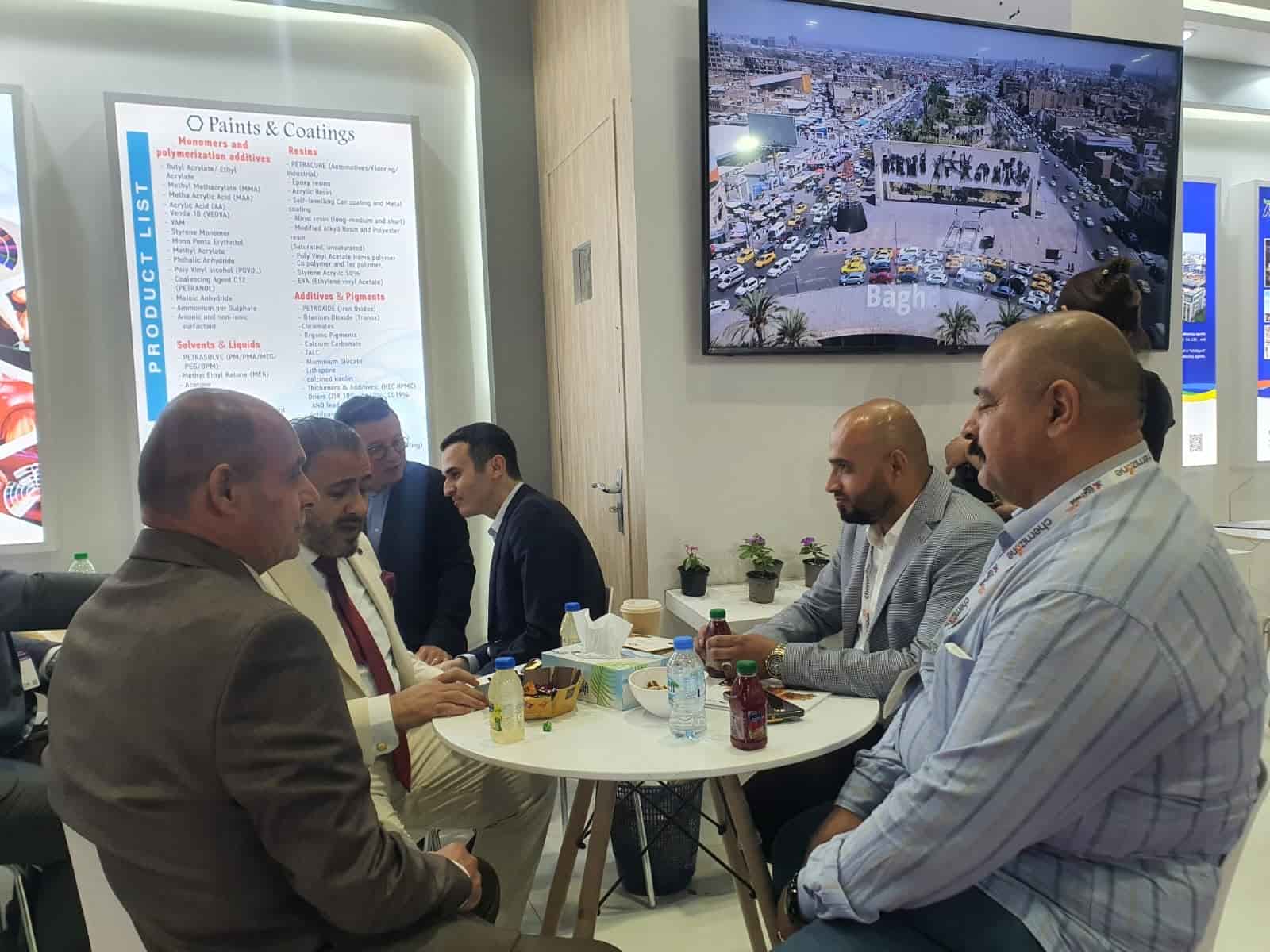 UCM Group exhibition stand in Dubai 2024